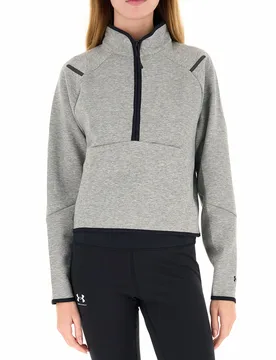 Felpa mezza zip GRIGIO MD - Under armour - FashionsVida