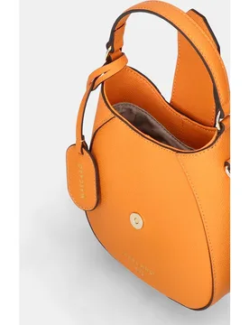 Bolso mini de mujer en piel con asa ajustable - Mascaró - FashionsVida