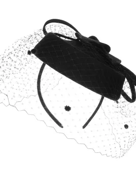 Pillbox Fascinator by - black - Damen - Size: One Size - Lierys - FashionsVida
