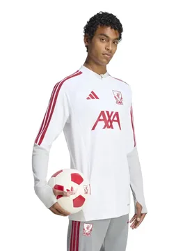Sweat à Demi-zip Entraînement Liverpool Fc 26/27 Cup Tiro White S - Adidas - FashionsVida