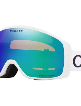 Masque De Ski Flight Tracker M Prizm Matte White Prizm Argon Iridium/CAT3 Homme - Oakley Goggles - FashionsVida
