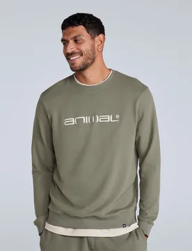 Driver Mens Sweatshirt - Green - Animal - FashionsVida