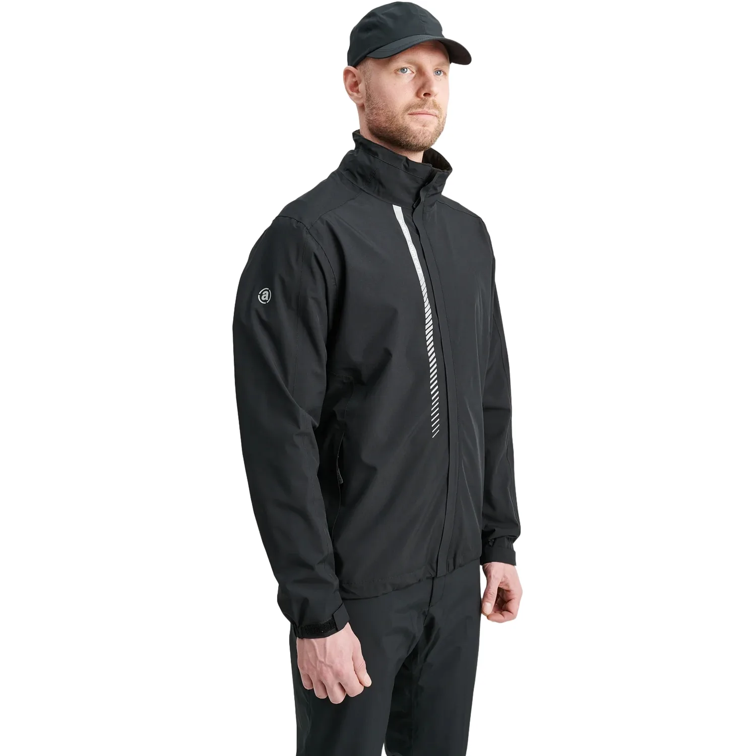 Regenjacke Links Stretch, schwarz m - Abacus - FashionsVida