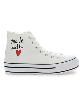 Sneakers Mid Cut Bianche 112 37 - Energy - FashionsVida