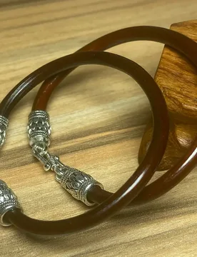 Chicken Blood , Authentic Ancient Style, Tibetan Silver, Original Vine , Fine Wood Bracelet, Couple's J - Aliexpress - FashionsVida
