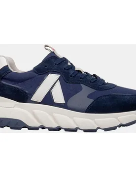 Deportivo de cordones de hombre de piel - Callaghan - FashionsVida