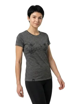 T-shirt à Manches Courtes 500/22/5544 Grey S - Viking - FashionsVida