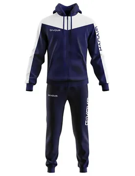 Survêtement Roma Blue / White S - Givova - FashionsVida