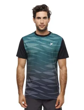 Artemis Print Short Sleeve T-shirt 0 XS - Drop Shot - FashionsVida