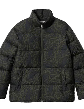 Springfield Jacket - Jacke-Winterjacke - grün / schwarz - Herren - Size: M - Carhartt WIP - FashionsVida
