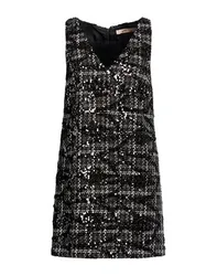Mini-Kleid Damen Schwarz 32,34,36,38,40 Damen