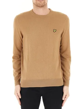Maglione girocollo CAMMELLO XL - Lyle & Scott - FashionsVida