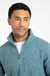 Newport Mens 1/4 Zip Ribbed Fleece