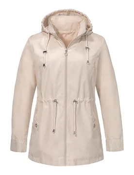 Übergangsjacke "Linda" beige M Damen - wedolina - FashionsVida