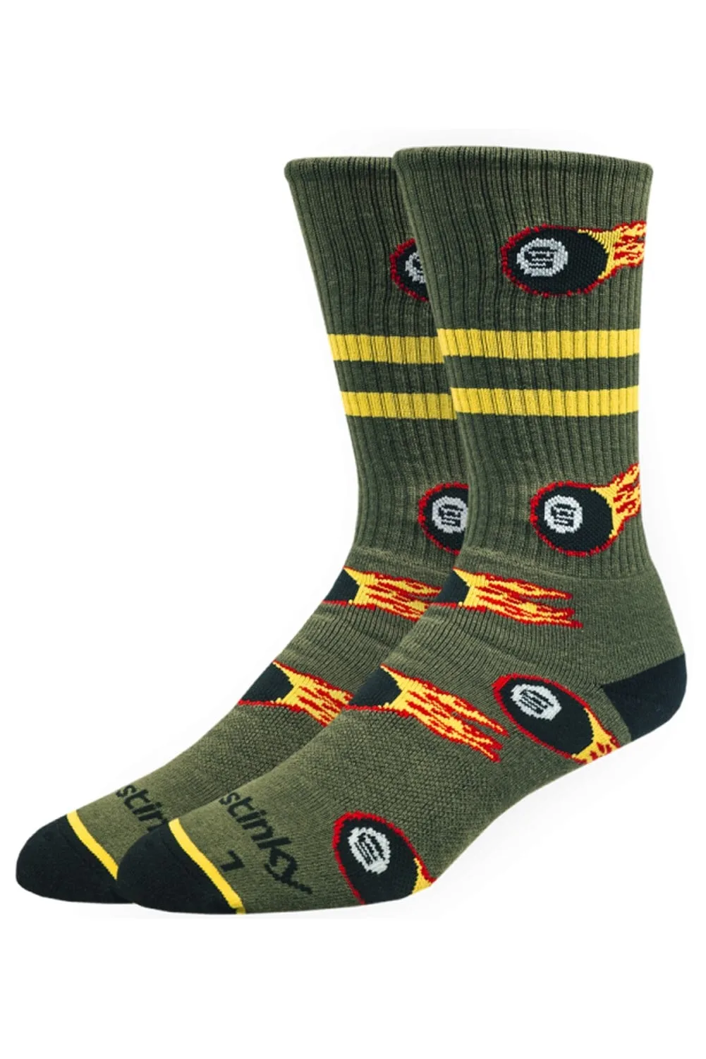Smoke Em Unisex Socks - - Size: S-M - Stinky Socks - FashionsVida
