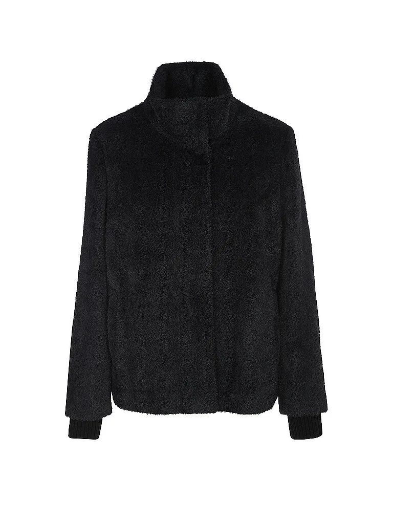 Veste imitation fourrure noir 38 - Comma - FashionsVida