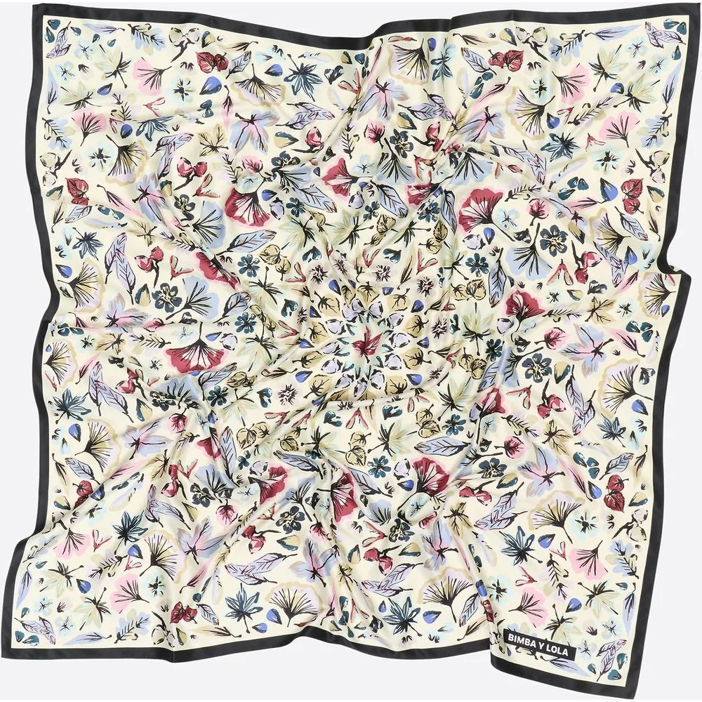Pañuelo de mujer caleidoscopio otoñal - Bimba y Lola - FashionsVida