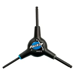 Attrezzo Aws-8 3-way Ball End Hex Wrench Black