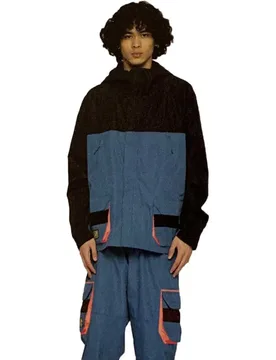 Veste Vista Mountain Washed Black / Verdigris M - Santa Cruz - FashionsVida
