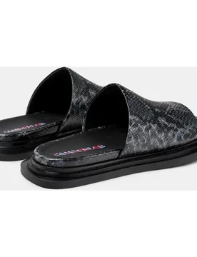 Sandalias de pala unisex de piel con puntera cuadrada - camperlab - FashionsVida