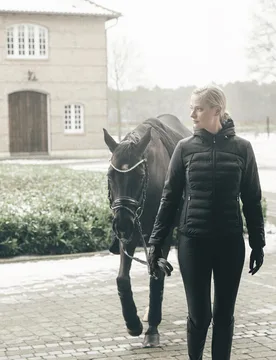 Damen Steppjacke QUILTED FLEXJACKET black 40 - Pikeur - FashionsVida