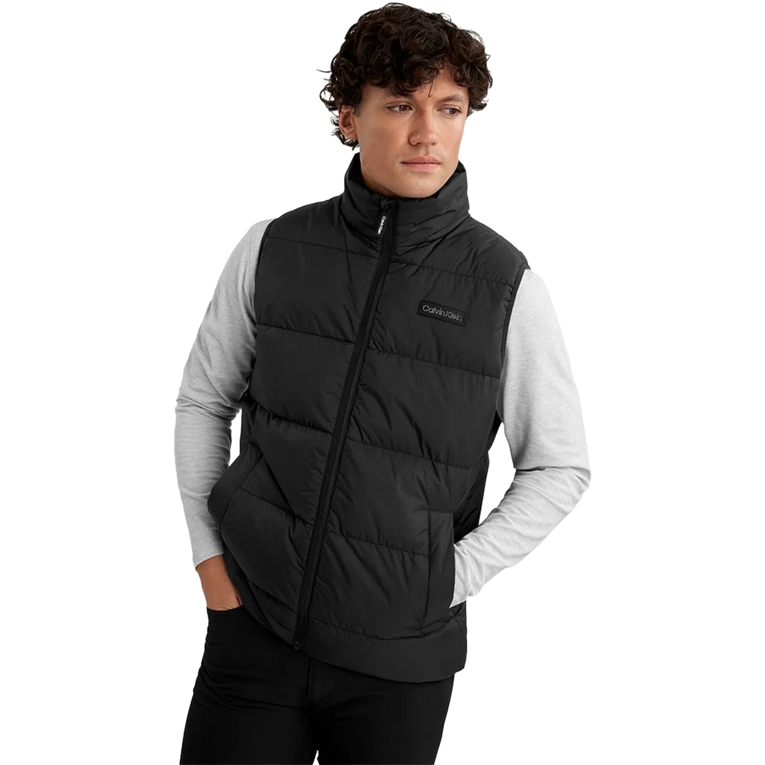 Golf Weste Rivington Padded, schwarz s - Calvin Klein - FashionsVida