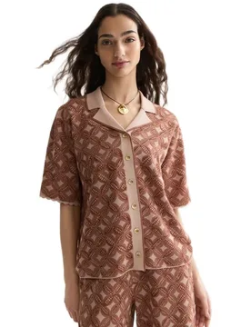 Cardigan U9a01599t Rose Dust M - Scotch & Soda - FashionsVida