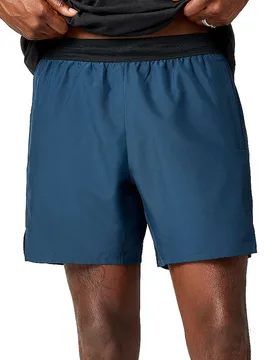 Pantalón corto de running Dash 2in1 para hombre azul oscuro XL - Brooks - FashionsVida