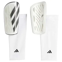 Tège-tibias Tiro League White / Black / Silver Met L unisex