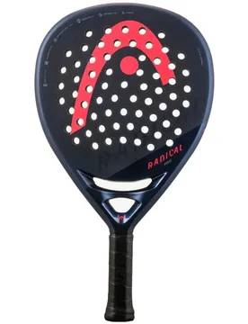 Radical Pro 2024 Padel Racket Black / Red One Size - Head Racket - FashionsVida