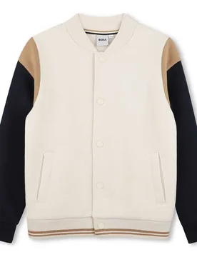 Sweat-shirt J53374 Marfil 4 Années Garçon - BOSS - FashionsVida