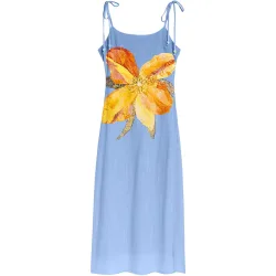 Desigual - Vestido largo estampado