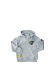Felpa con cappuccio GRIGIO CHIARO 6A