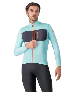 Maglia A Maniche Lunghe Unlimited Trail 2 Blue / Grey - Castelli - FashionsVida