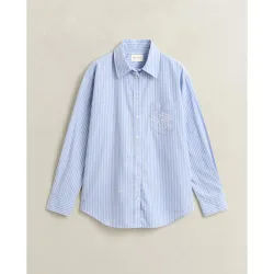 Camisa de mujer de manga larga a rayas