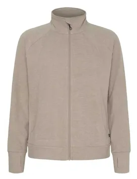 Kaisa Full Zip Fleece Sand Melange L Women - Sea Ranch - FashionsVida