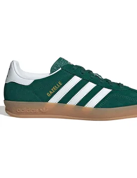 Originals Scarpe Da Ginnastica Junior Gazelle Indoor Collegiate Green / Ftwr White / Gum 2 EU 36 2/3 - Adidas - FashionsVida