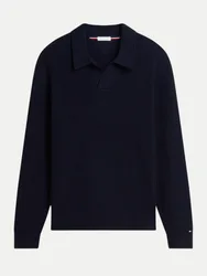 Fisherman Pullover Blau S