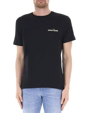 T-shirt girocollo NERO S - Guess Jeans - FashionsVida