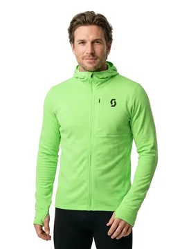 Felpa Con Cappuccio Defined Light Glow Green XL - Scott - FashionsVida