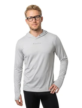 Ledge Upf 50+ Uv Long Sleeve T-shirt Mist Grey 3XL Men - Westin - FashionsVida