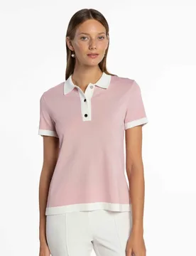 Suéter de mujer de punto con cuello polo - Naulover - FashionsVida