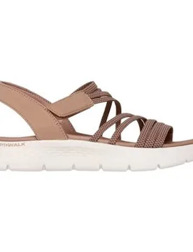 Flache Sandalen Sandaletten 141473 141473 Tan 40;41 - Skechers - FashionsVida
