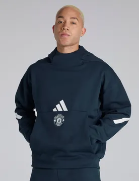 Manchester United x Z.N.E. Hoodie Navy XL - Adidas - FashionsVida
