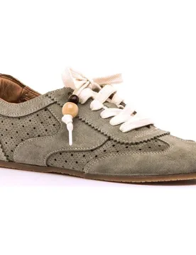 Zapatos planos de mujer en piel con piso barefoot - mustang - FashionsVida