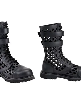 Bikerboot - Phantom Grid Boots - EU39 bis EU46 - Größe EU42 - schwarz - Unisex - unisex - Brandit - FashionsVida