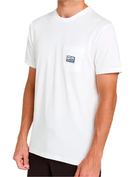 Streamline pocket badge camiseta manga corta hombre (XS) - Rip curl - FashionsVida