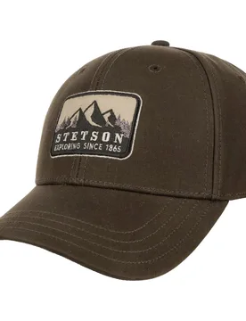 Exploring Since 1865 Cap by - dark brown - Size: One Size - Stetson - FashionsVida