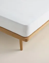 Terry Waterproof Mattress Protector White