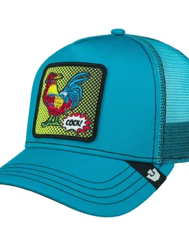 POPArt Rooster Cap by - turquoise - Herren - Size: One Size - Goorin Bros. - FashionsVida